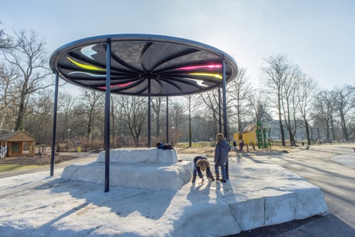 Forscherstation am Nordpol