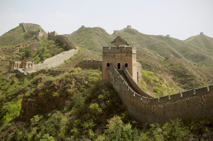 Chinesische Mauer in Asien