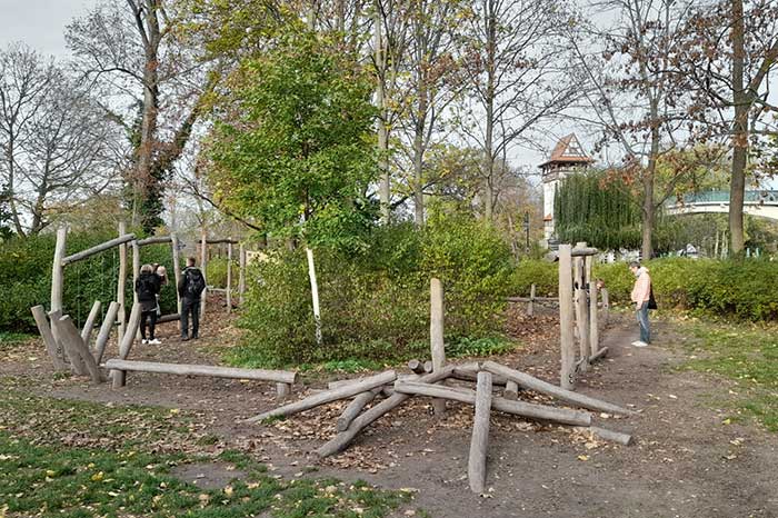 Kletterwald und Dschungelparkour