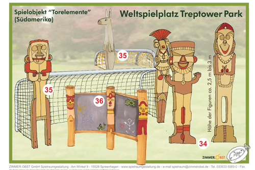 Süd Amerika Fussballfeld