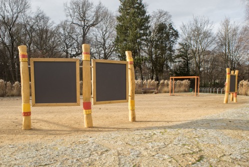 Süd Amerika Fussballfeld