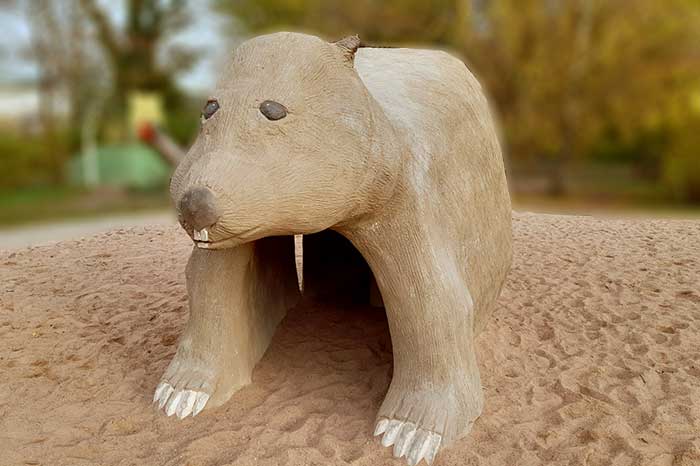 Wombat zum reinkriechen